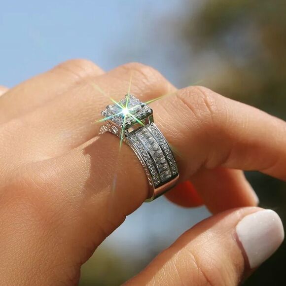 925 RING SIZE 6 - Picture 10 of 11